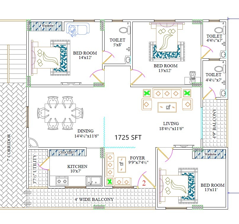 Standalone Apartments Within A Gated Community Flats For Sale In Yapral