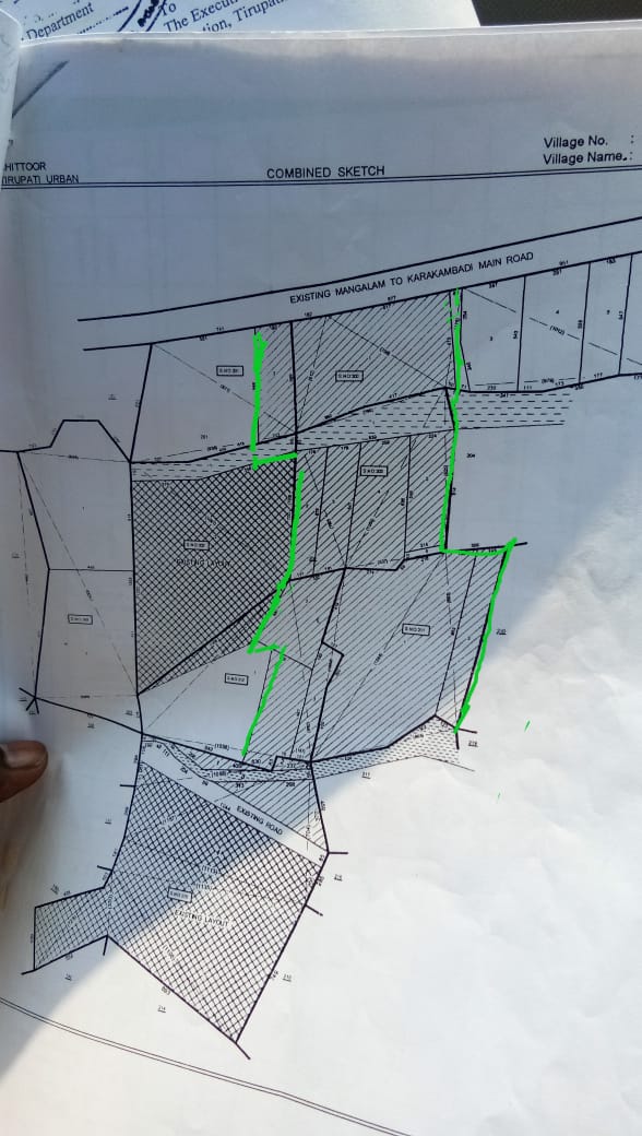 18.77 agriculture land chennaigunta tirupati