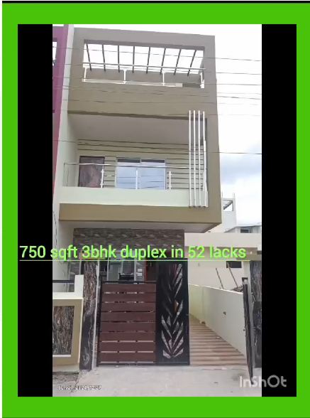 750 sqft 3bhk duplex house for sale at Kukkenahalli