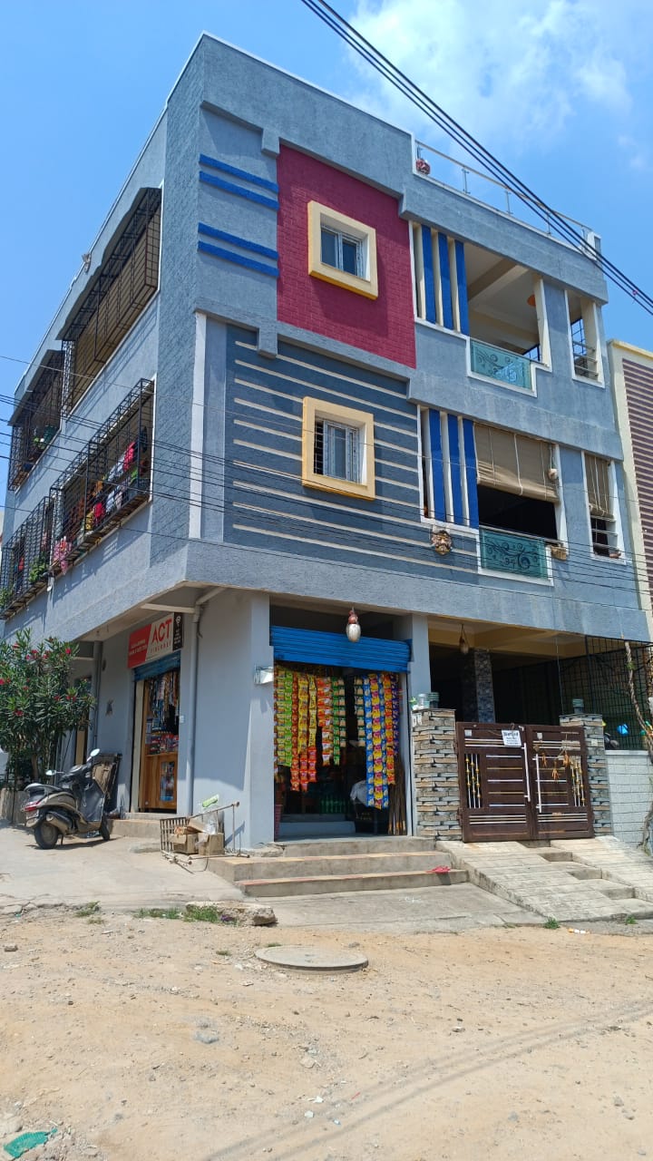 125 sqyrds  G+2 ,East and South Corner,KSR COLONY, Nr.BHEL, 
