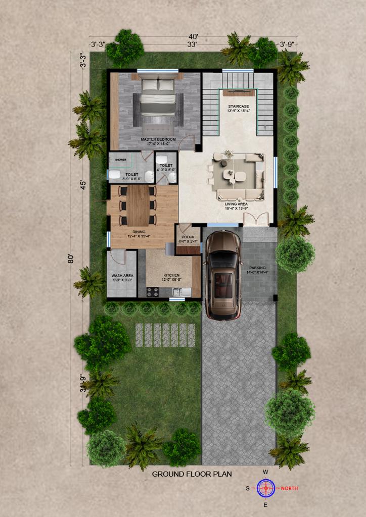 Premium Luxurious Villa for Sale in Balapur Quality Construction 4BHK Villa