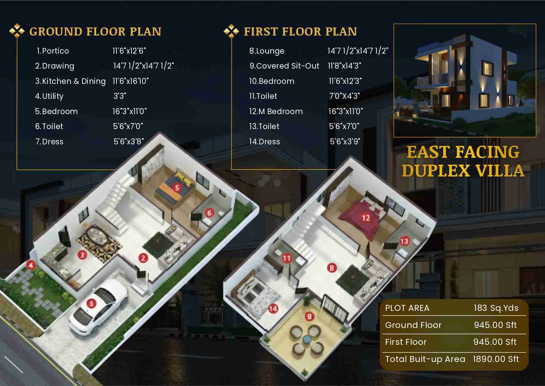 Villa Plots For Sale In Taramatipet Ranga Reddy 