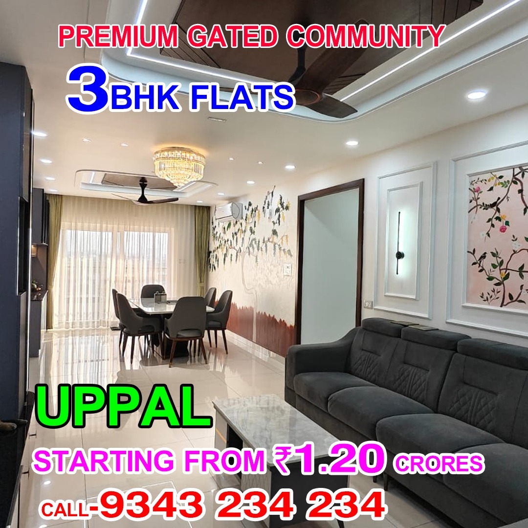 Ready To Move Luxury Flats For Sale In Uppal Hyderabad
