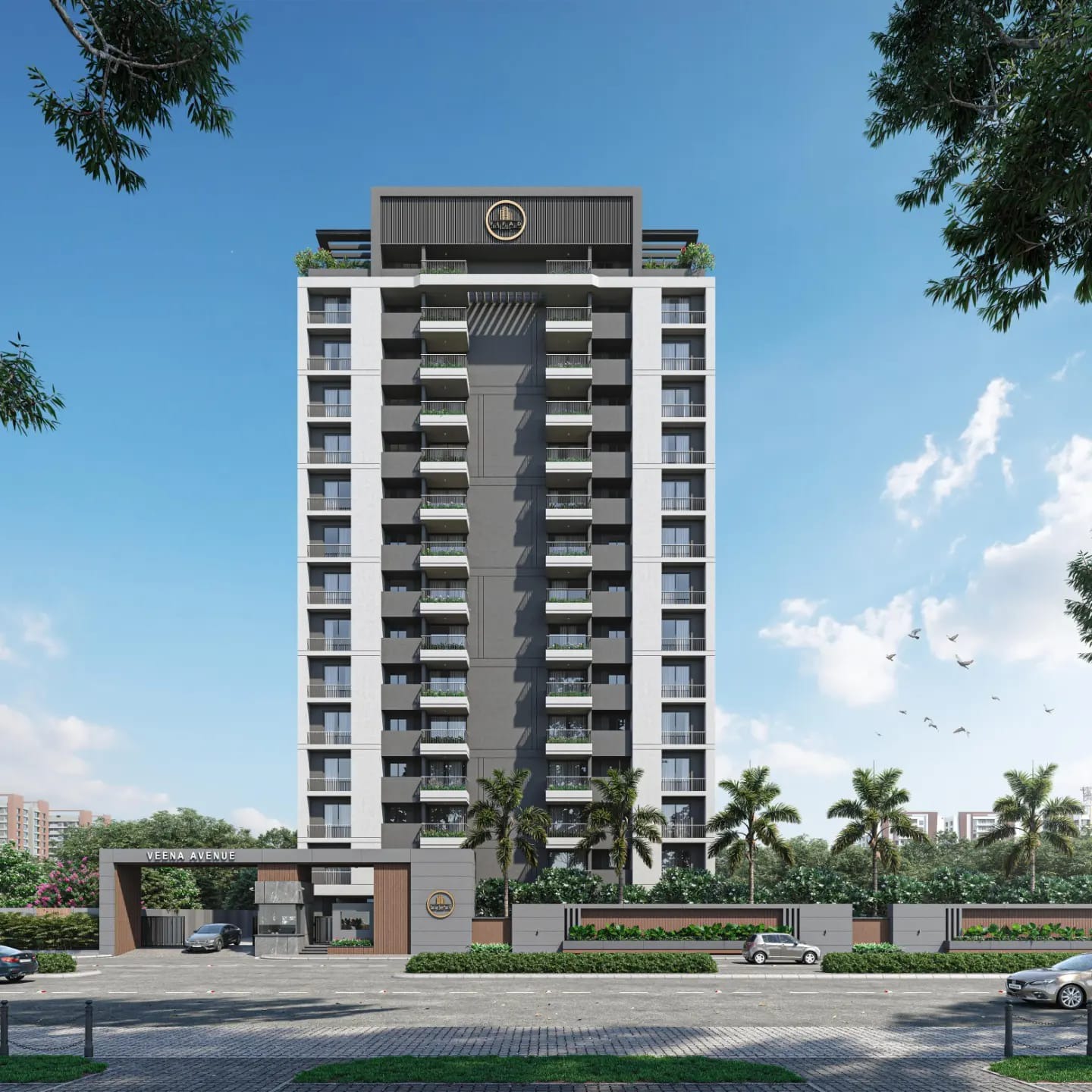 2 BHK Flats for sale in Veena Avenue at Gadhpur Road, Sarthana Jakatnaka, Surat