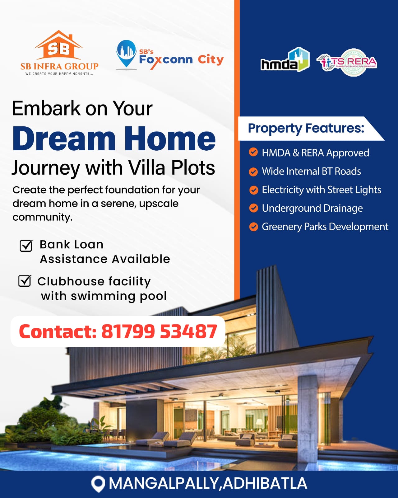 Open Plots For Sale At Sheriguda