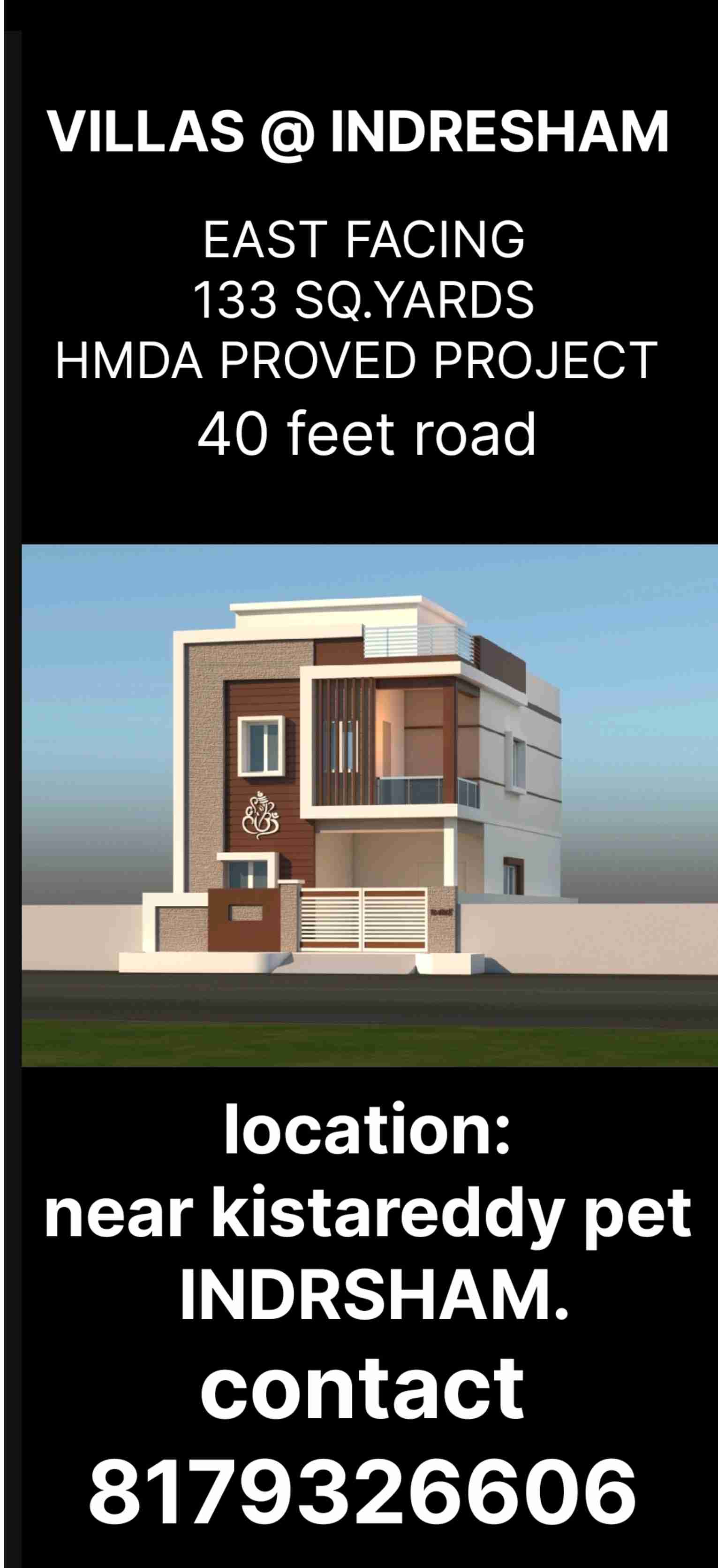 villas for sale at indresham 