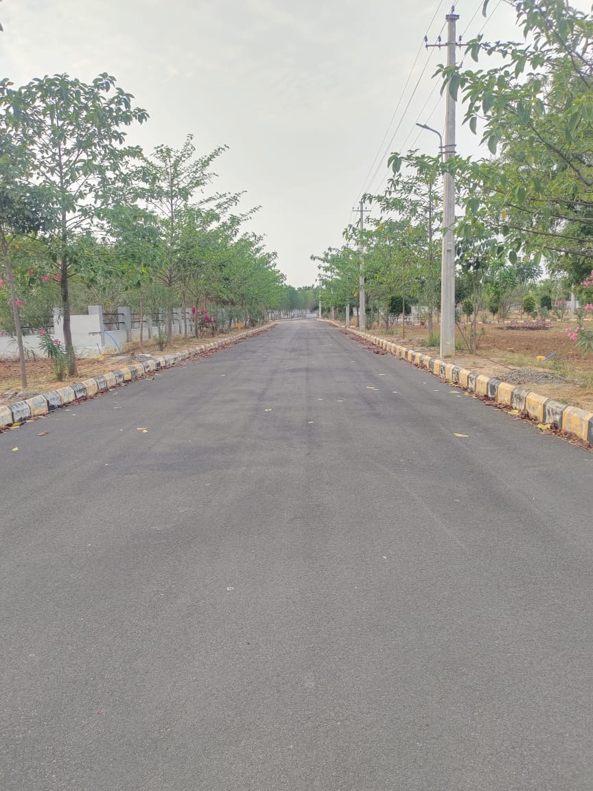 Premium villa plot gated community in Kollur||RR kollur county with HMDA Approved layout  