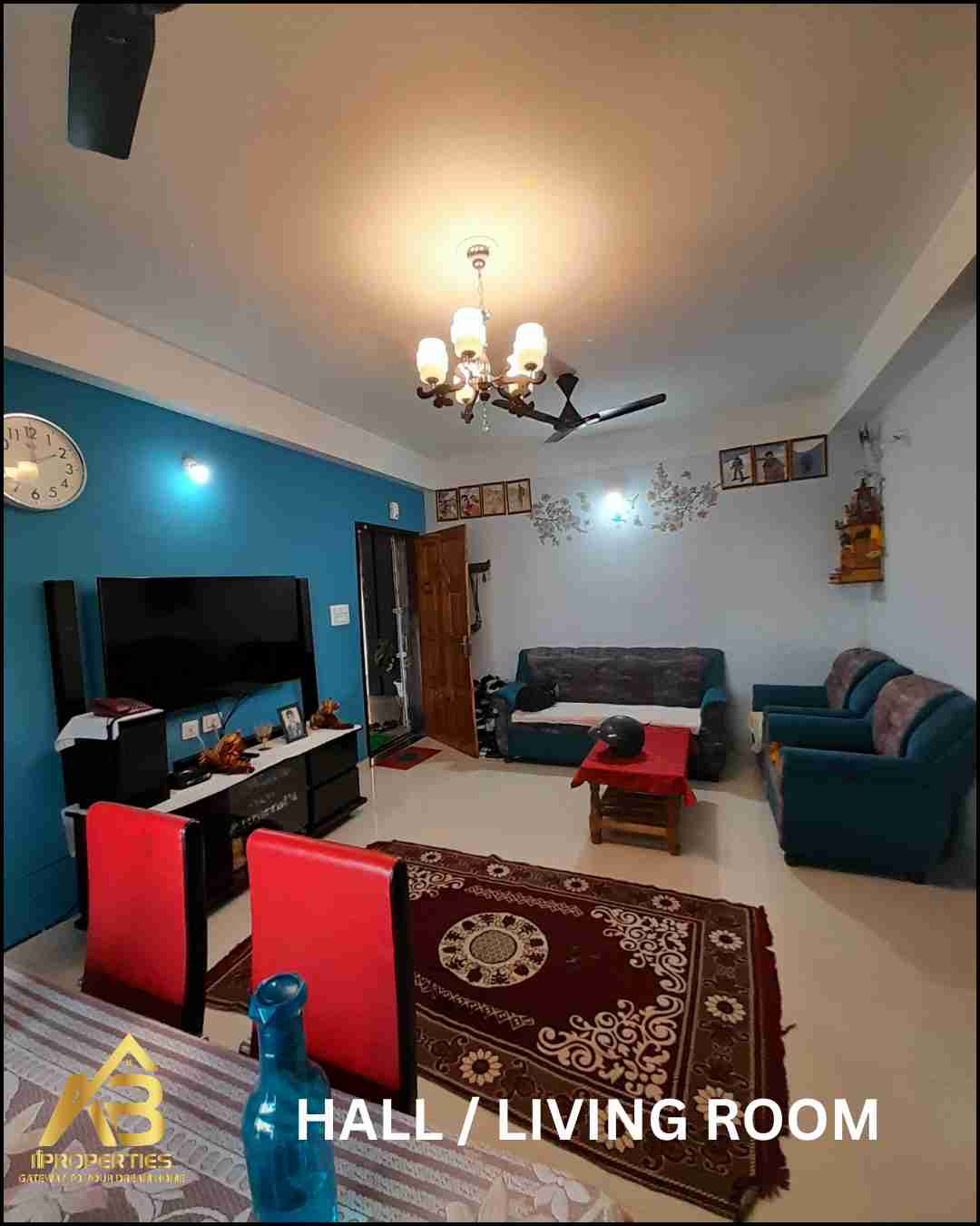 3 BHK SEMI FURNISHED FLAT FOR RESALE AT DAGAPUR NEAR LAW COLLAGE