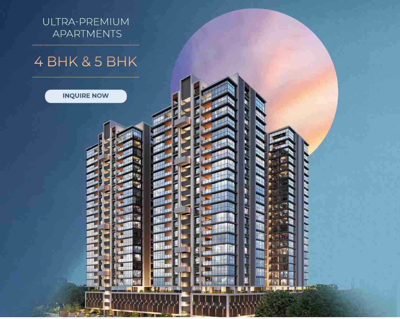 4 & 5 BHK FLAT Near Iscon cross road Ahmedabad 