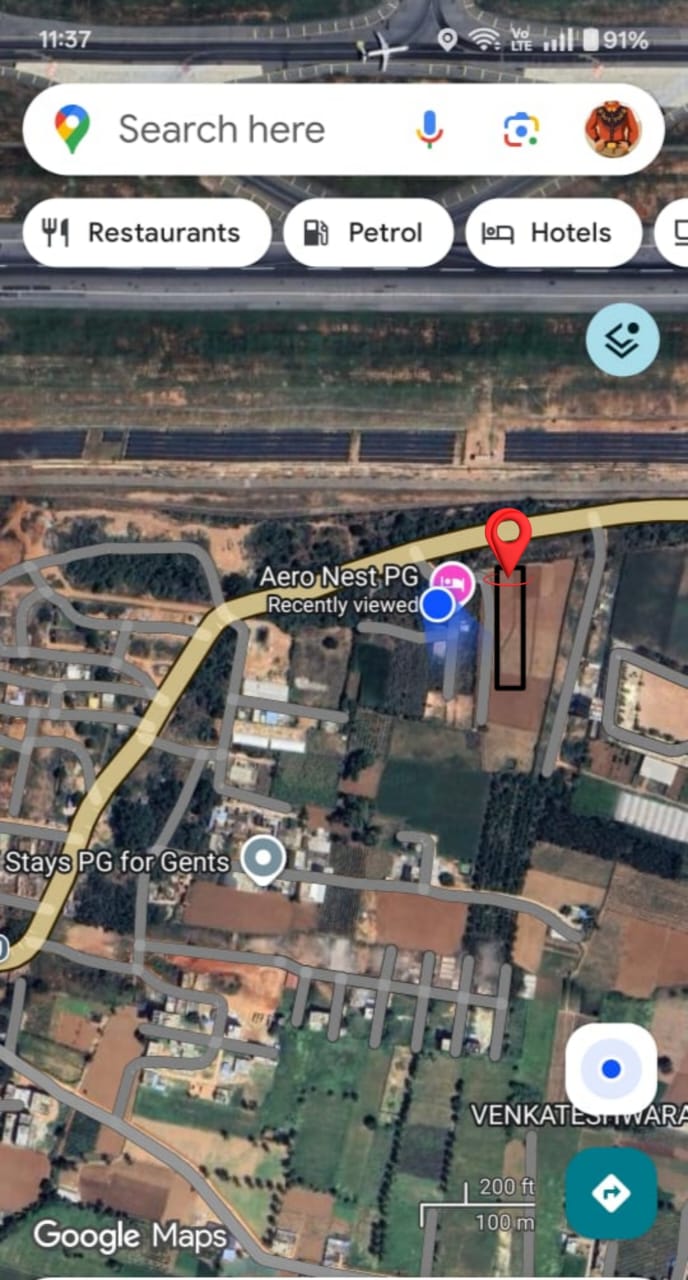 1 Acre Development Land For Sale At Hunusuru Bengaluru
