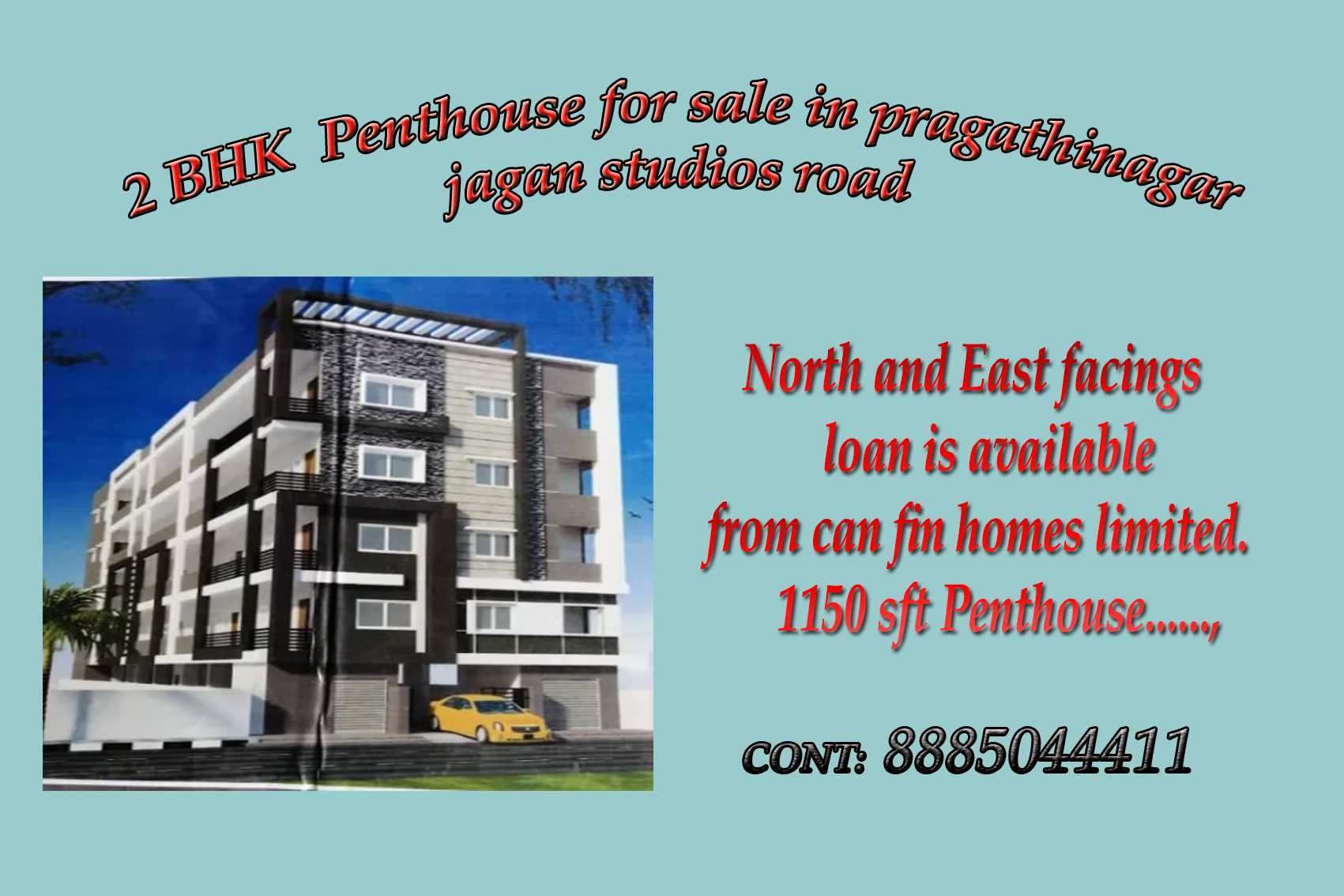 Penthouse for sale in Pragathi nagar