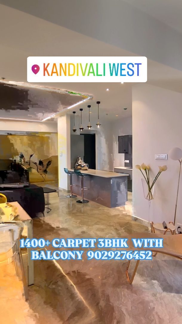 Premium 3BHK For Sale in Kandivali West, Mumbai
