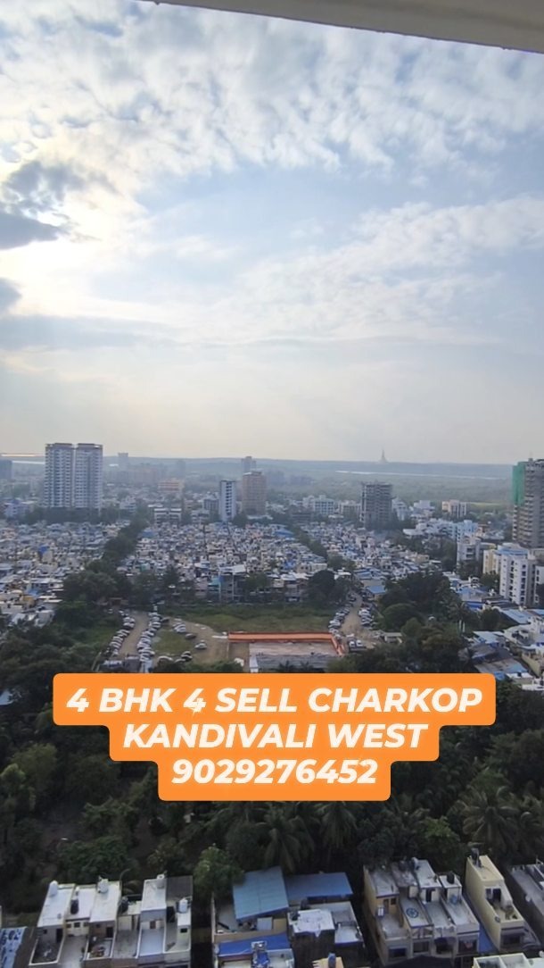 Ready to Move 4BHK Flat For Sale In  Premium Living in Kandivali West