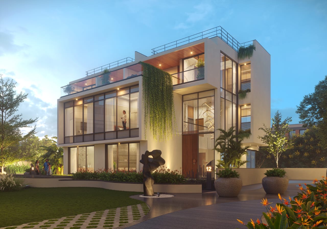 New upcoming 4 bhk bunglow scheme Near Ognaj, Ahmedabad