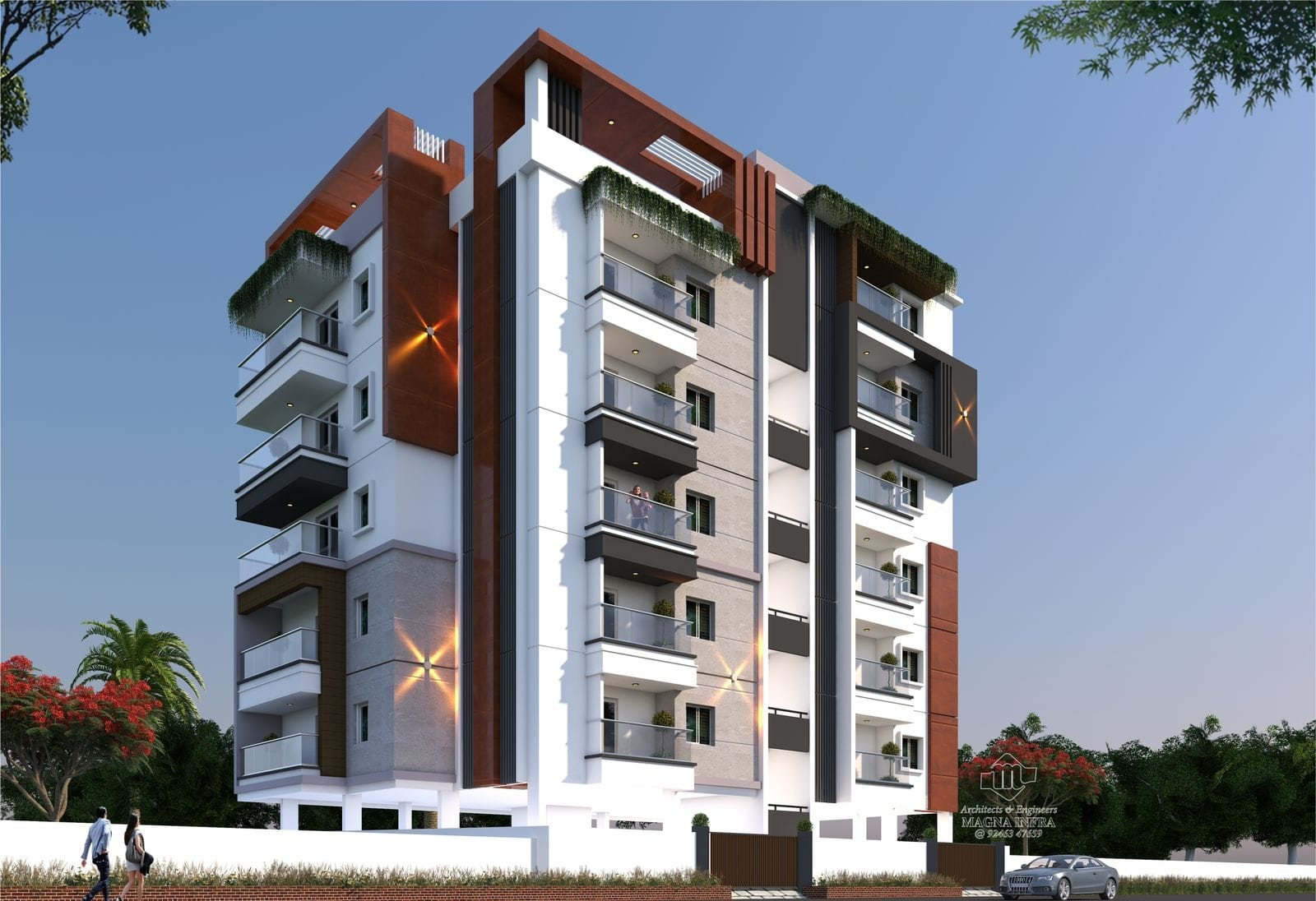 Luxurious 3BHK Flats for sale in Vinayak Nagar, Alkapuri Township, Manikonda