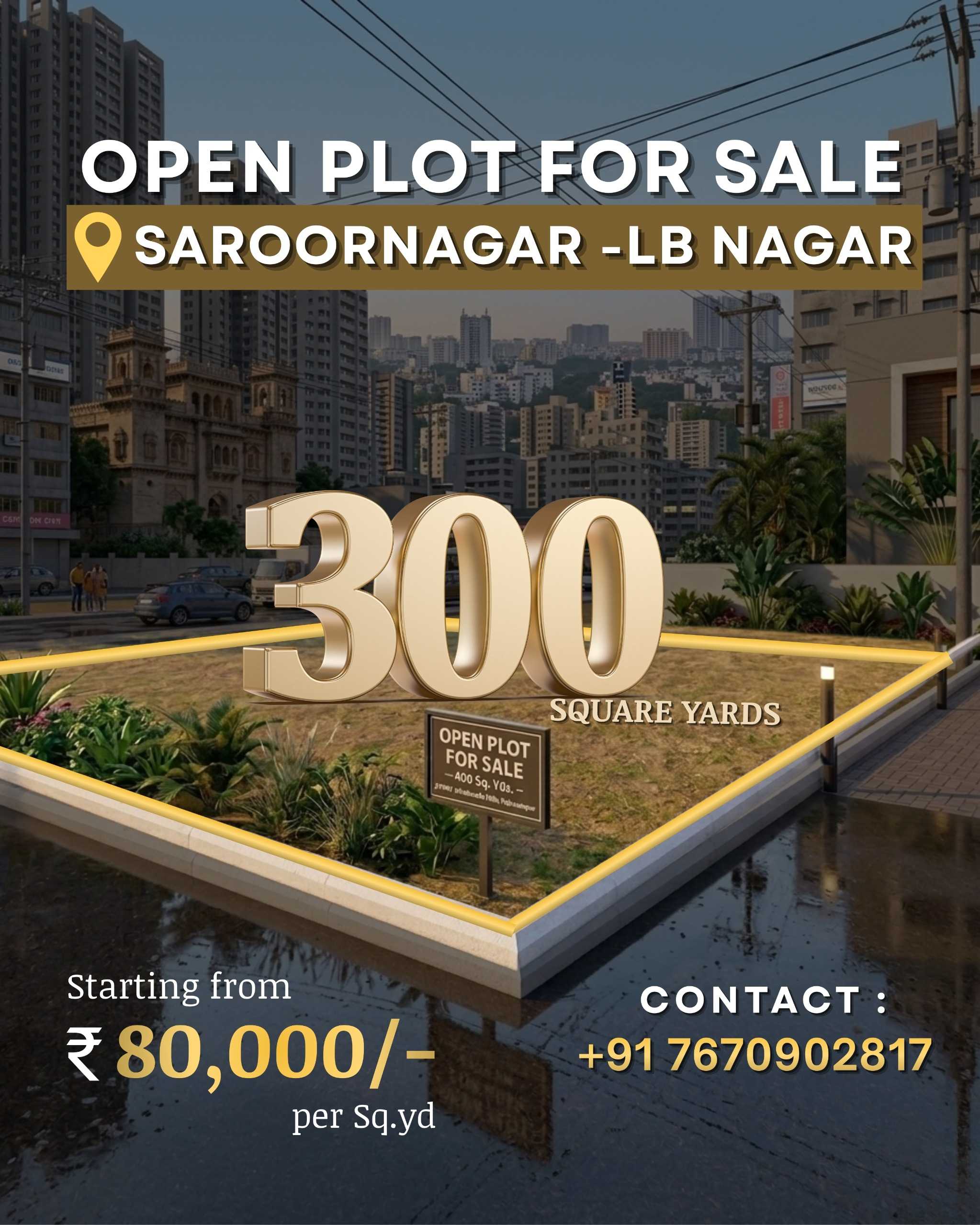 Open Plots For Sale At Saroornagar LB Nagar