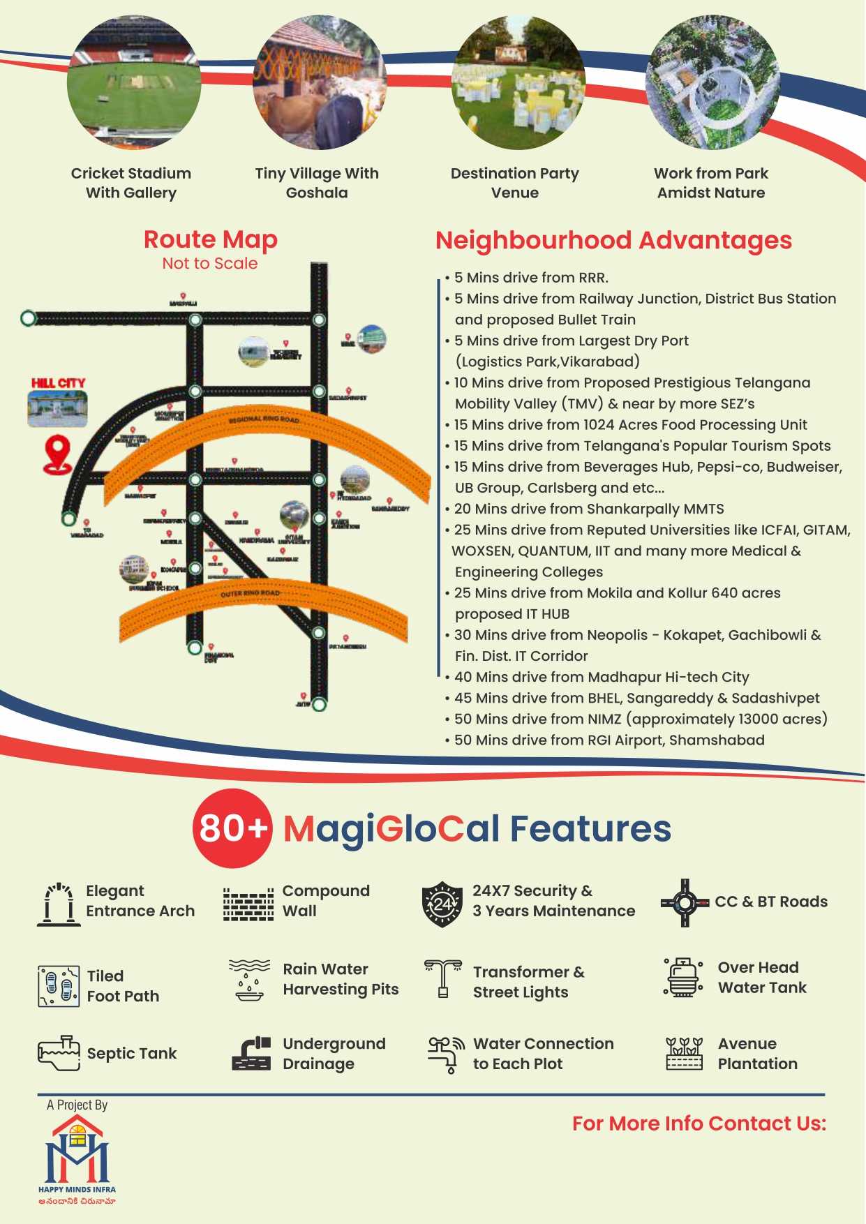 Gated Community Premium Villa Plots For Sale At Sadasivpet