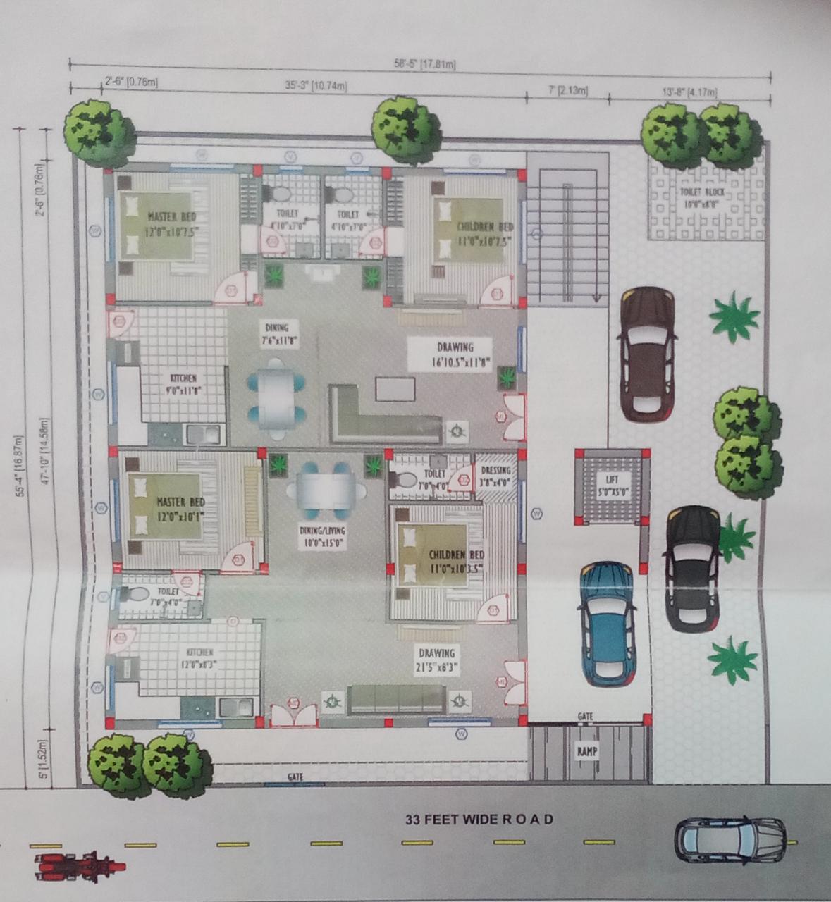 2 & 3 BHK Flats For Sale At Avanthi Nagar Kakinada