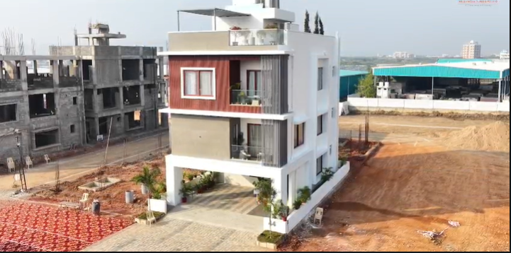 Triplex&4 BHK& G+2 Villas For Sale At Nadyal Checkpost Kurnool