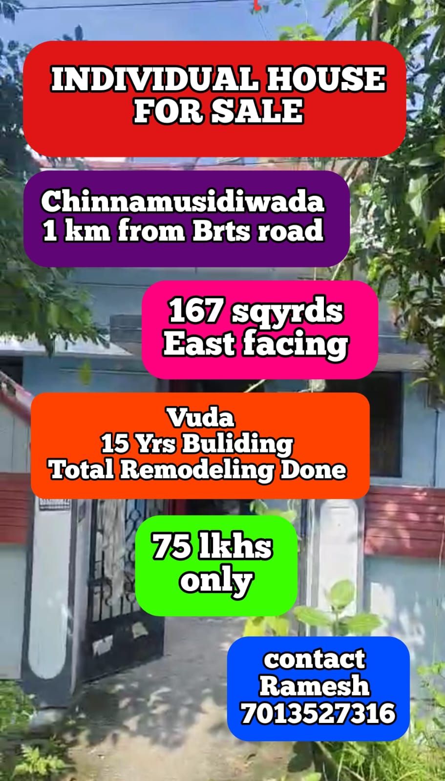 Independent House For Sale In Chinnamusidiwada Visakhapatnam