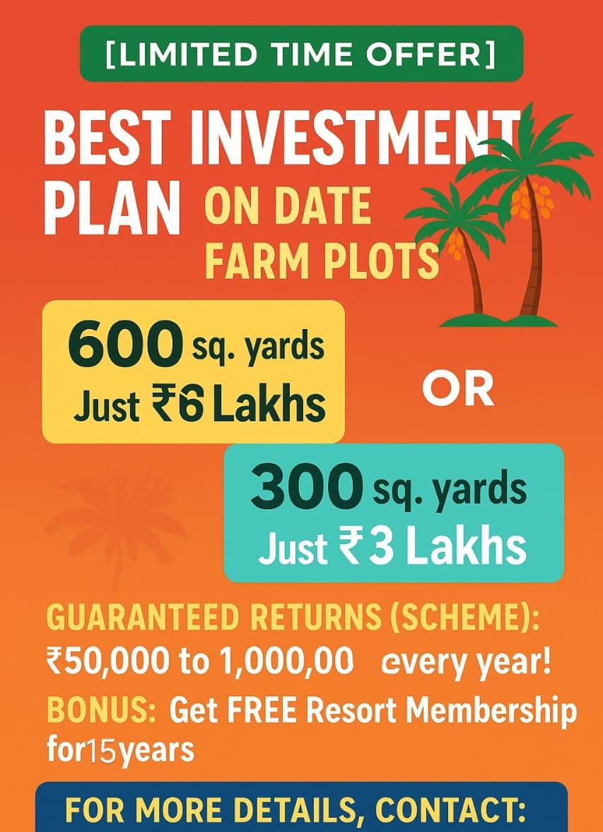 Best Investment Farm Plots For Sale In Narayankhed Sangareddy
