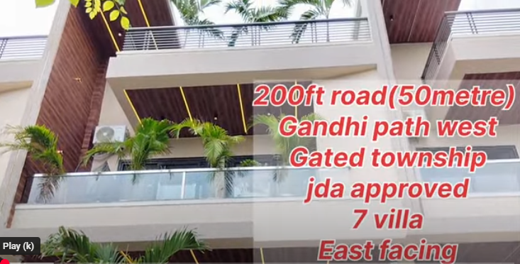 JDA approved 4Bhk house for sale in West Vaishali Nagar Jaipur  