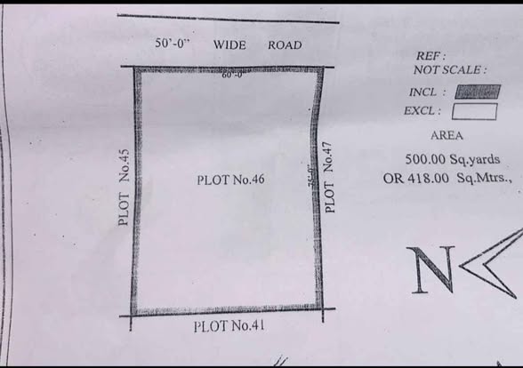 Open Plot For Sale in Kismatpur Bandlaguda