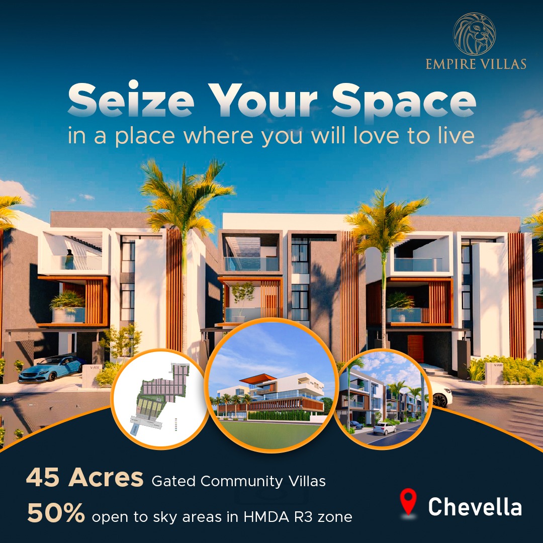 AMACON VENTURES VILLA PLOTS FOR SALE IN CHEVELLA