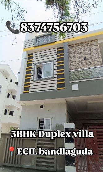 3BHK duplex villa for sale in bandlaguda Hyderabad 