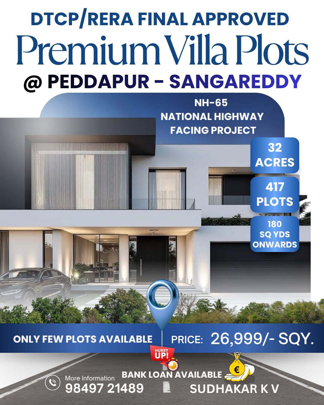 Premium Villa Plots For Sale In Peddapur Sangareddy