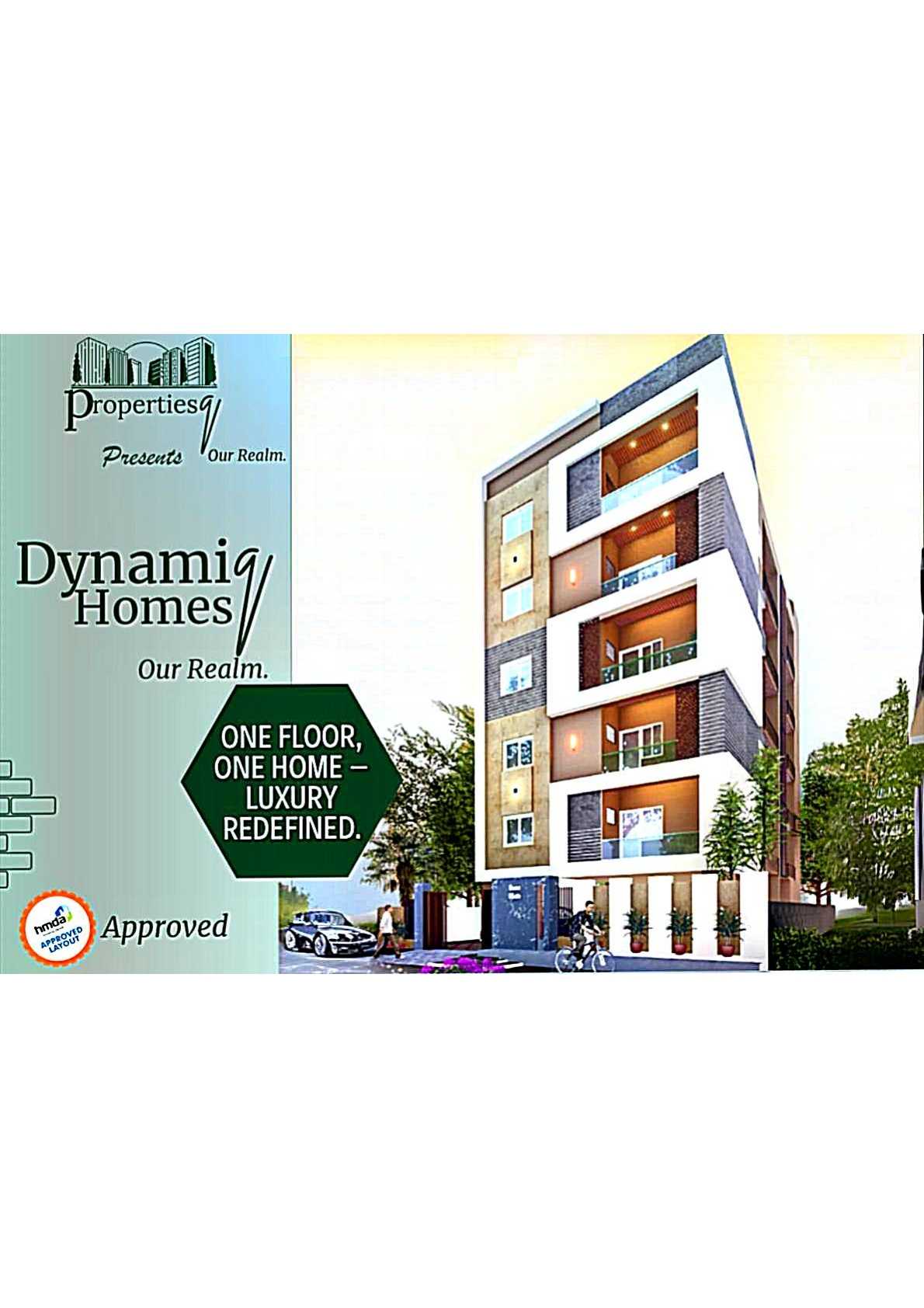 
4BHK  SPACIOUS FLATS FOR SALE
Luxury 1 Flat Per Floor – G+5 Building
Abhyudaya Nagar, Srinivasa Colony, Kismatpur Road

 