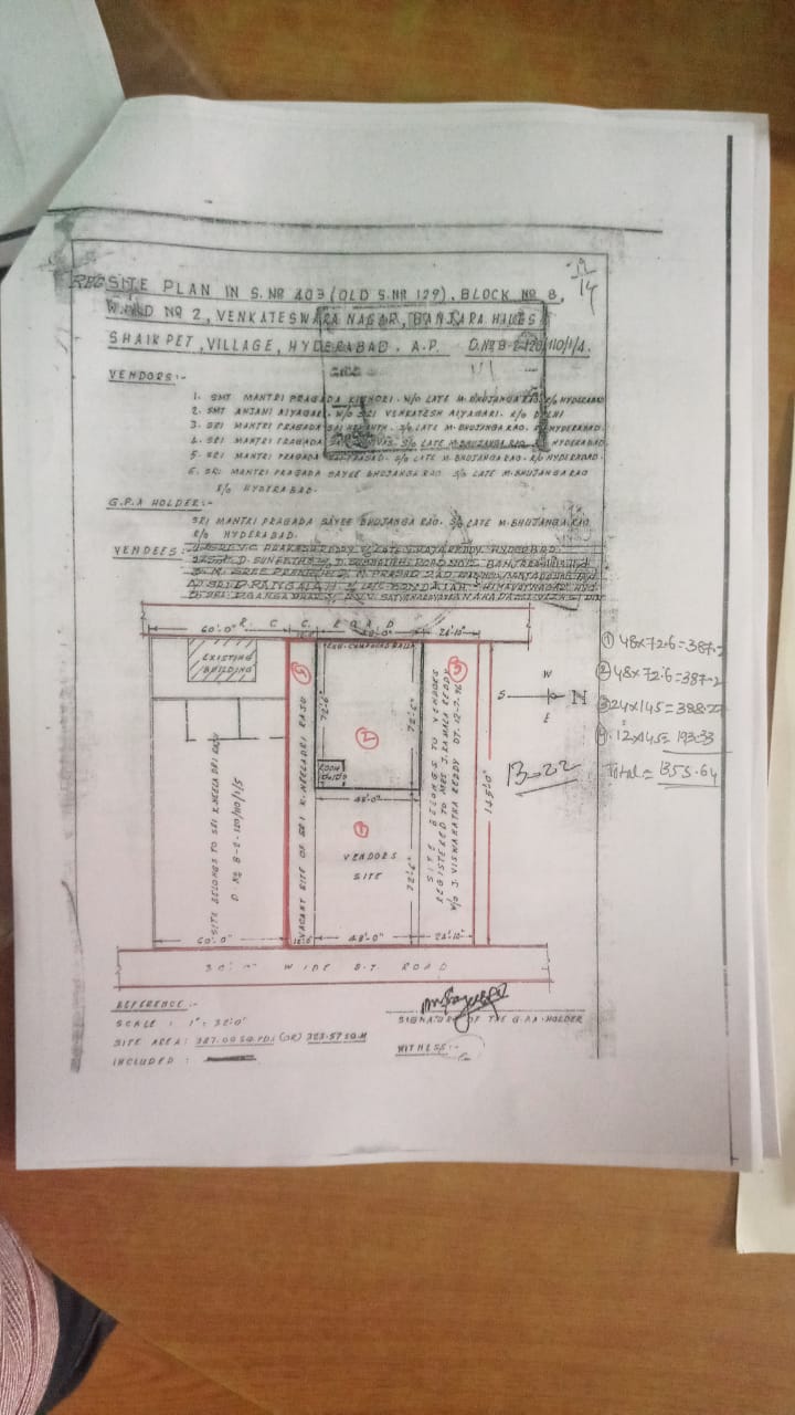 PLOT FOR SALE IN BANJARA HILLS 