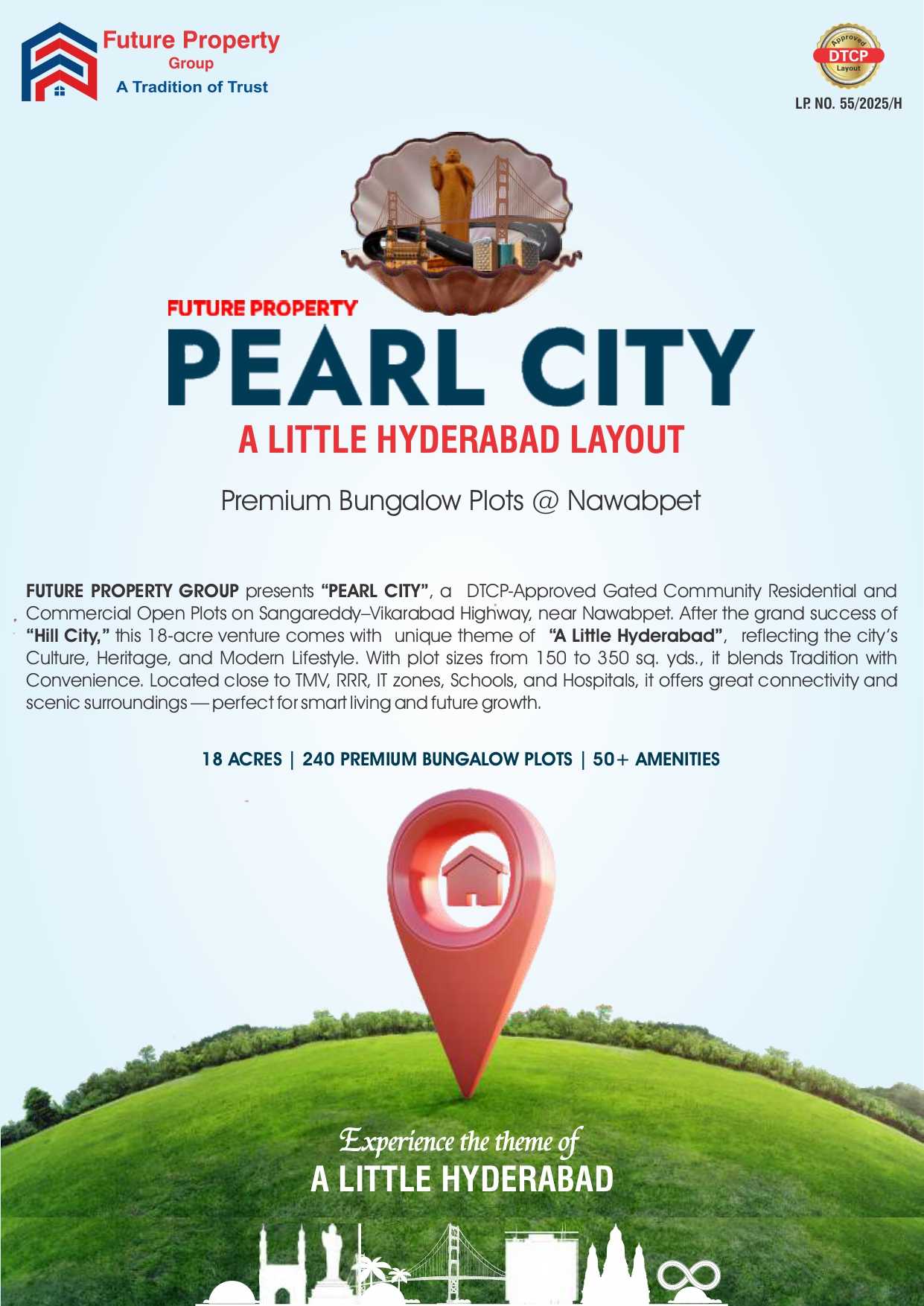 Open Plots For Sale At Narayanpur Vikarabad