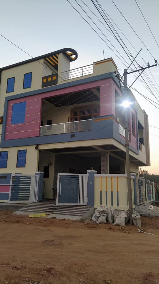 145 sq yards G+1 house for sale in hayath nagar venkateshwara colony 
