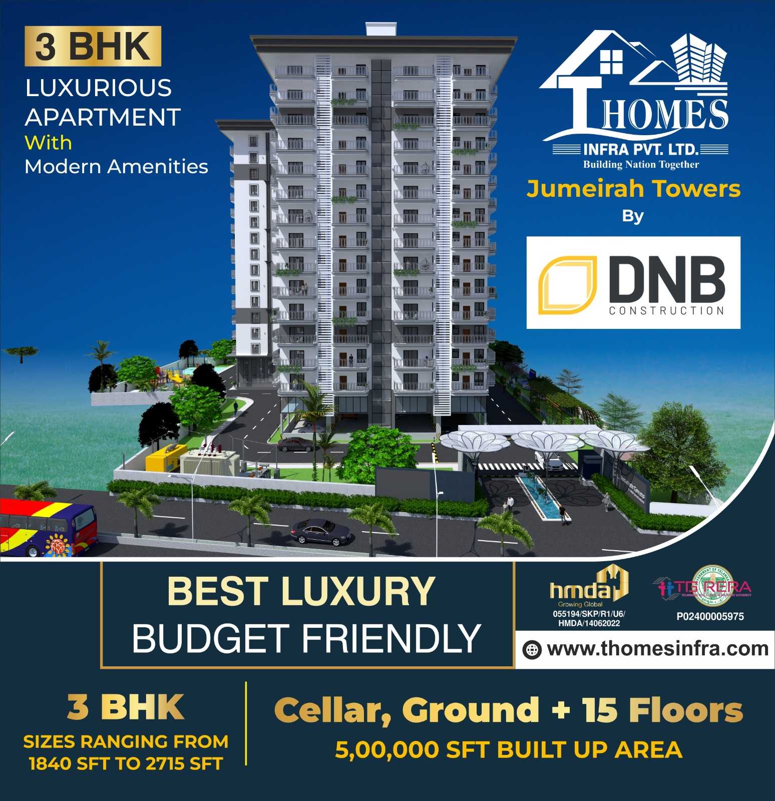 Flats, Apartments for sale in Mokila, Hyderabad