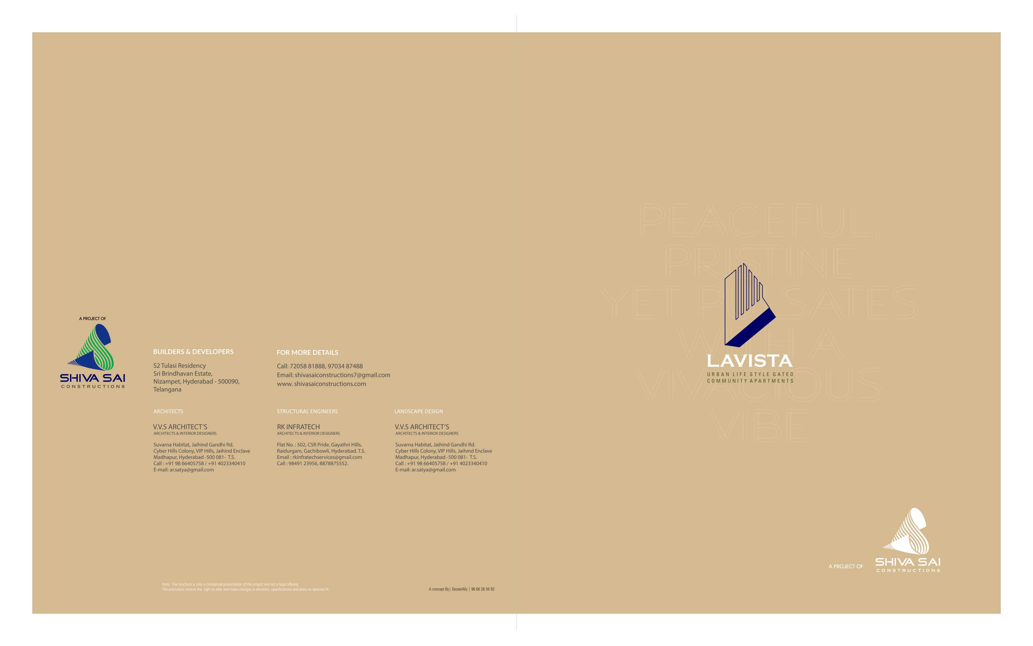 LAVISTA LUXURIOUS GATED COMMUNITY Ready to move  flats at NIZAMPET
