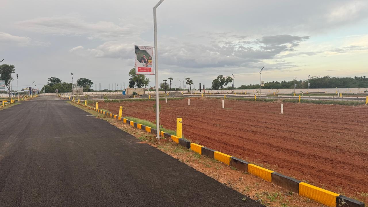 DTCP  Approved Open Plots for sale in STAR LUXOR at PARAPATHI