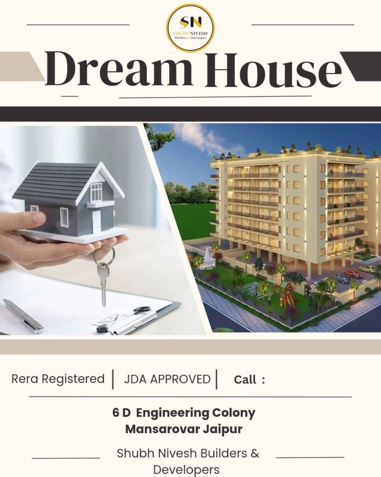 JDA Approved 3 and 4 BHK Flats for Sale in Mansarovar, Jaipur