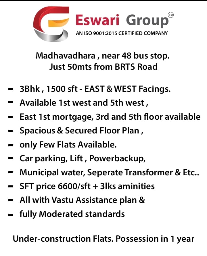 ESWARI GROUPS
MADHAVADARA