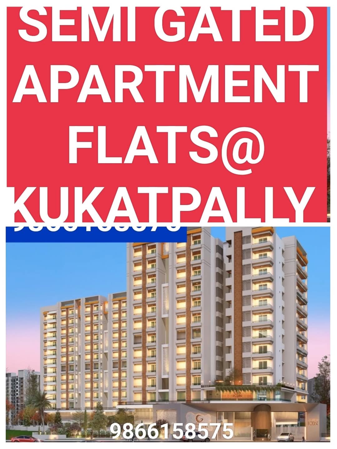 Appartment flats for sale at Kukatpally  Hyderabad
