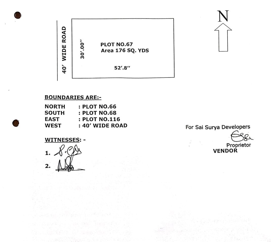 HMDA Approved Plot For Sale At Rudraram