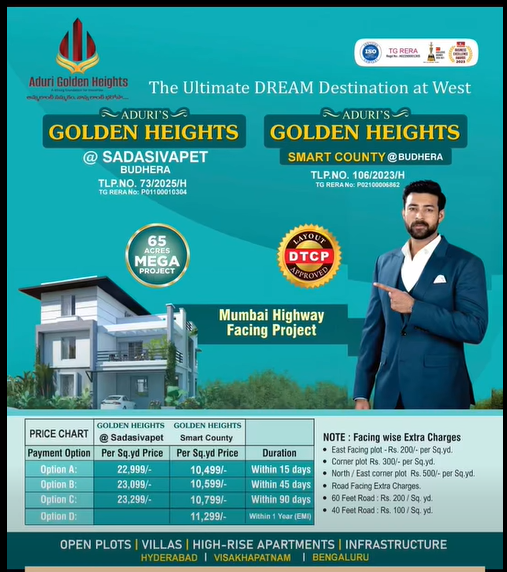 Open Plots For Sale At Sadasivpet