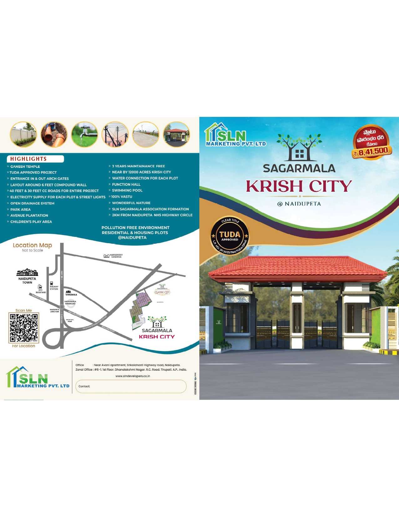 Open Plots For Sale At Naidupet