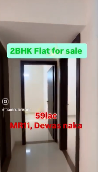 2 BHK Flat For Sale At MR 11 Dewas Naka Indore

