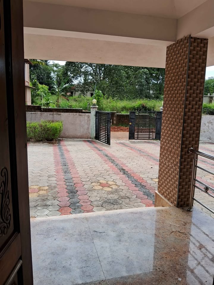 25 Cents Land with 4-Bedroom Semi-Furnished Italian Marble House in Moodbidri, Kotebagilu, Mangalore