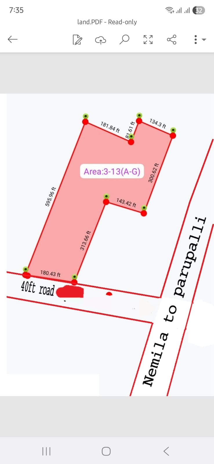 3.13 Acres Agricultural Land For Sale in Raja pet Yadadri 