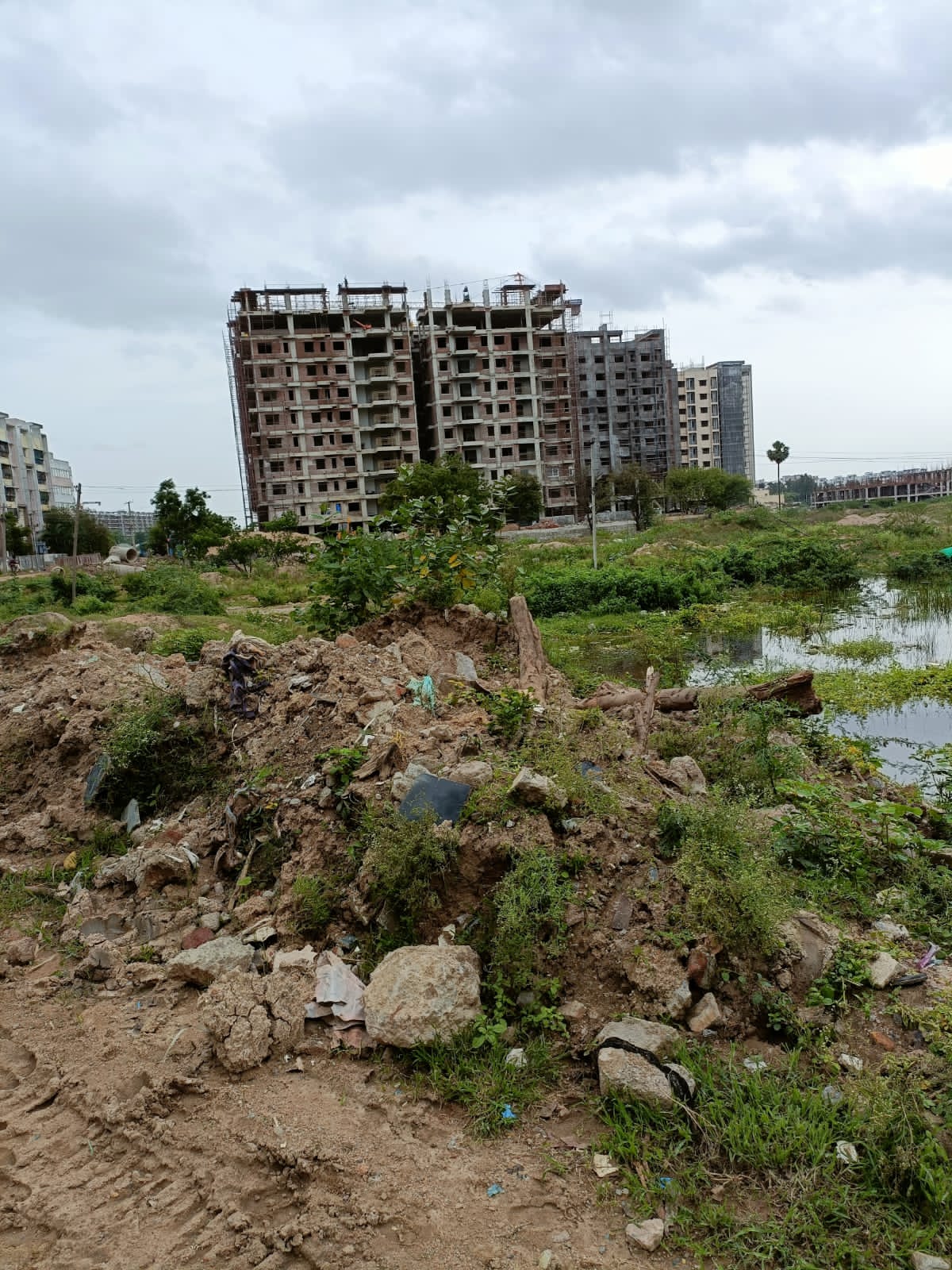 2420 sq yds land || near Suchitra X road  Dandamudi Enclave||50:50 ratio