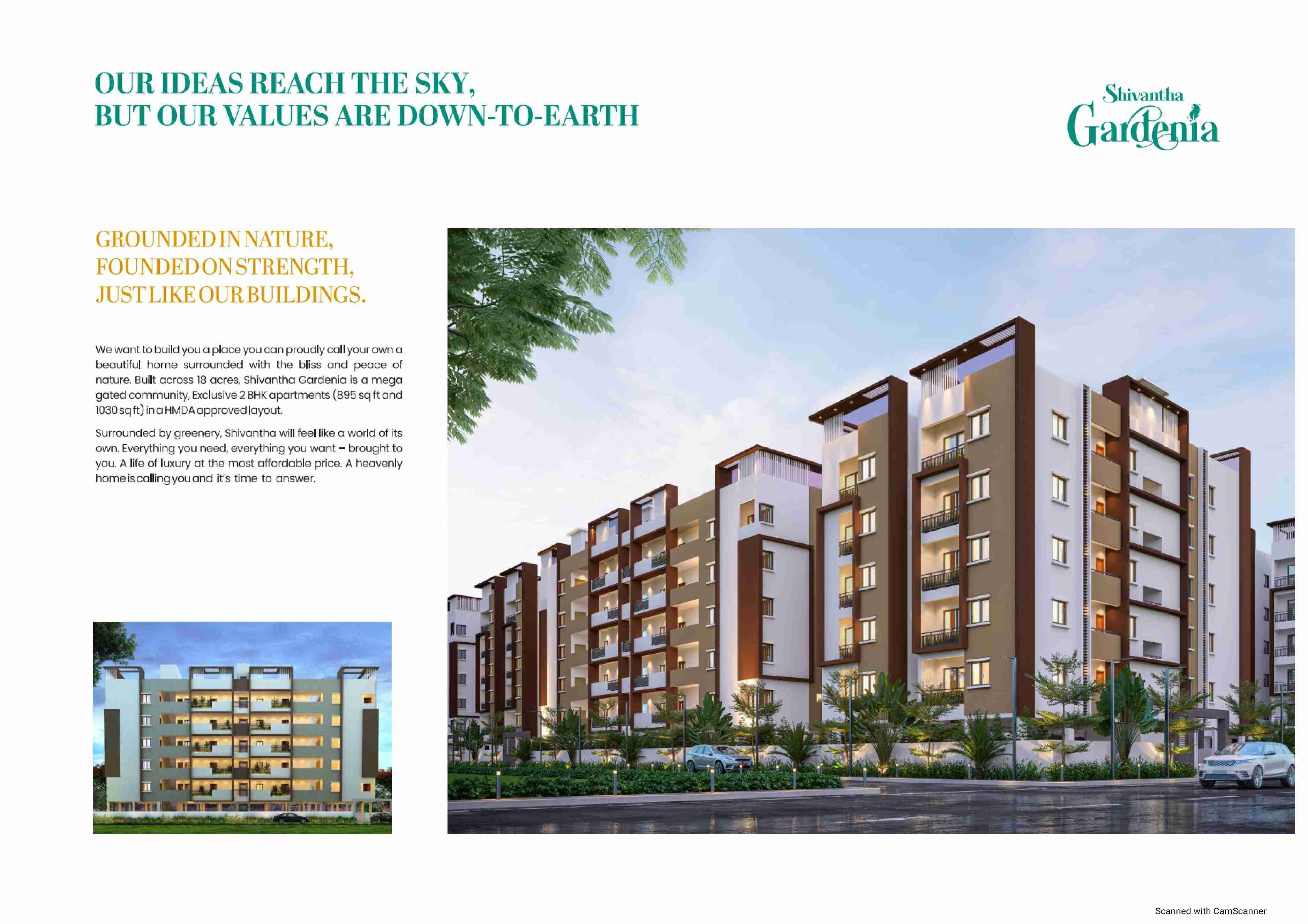 FLATS FOR SALE IN SHIVANTHA AT ISNAPUR 