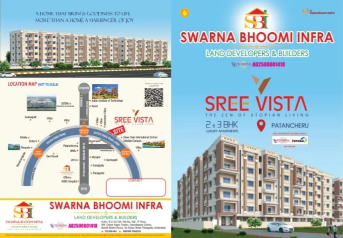 SREE VISTA  PROJECT  in Patancheruvu, Hyderabad