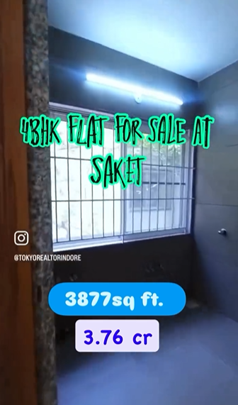 Luxurious 4 BHK Flat For Sale in Saket Nagar, Indore